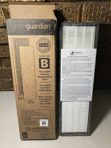 New GermGuardian FLT4825PC True HEPA GENUINE Air Purifier Filter Size B