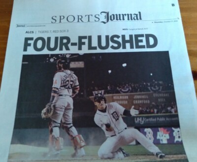 Jose Iglesias - The Tigers  & Jarrod Saltalamacchia - Red Sox