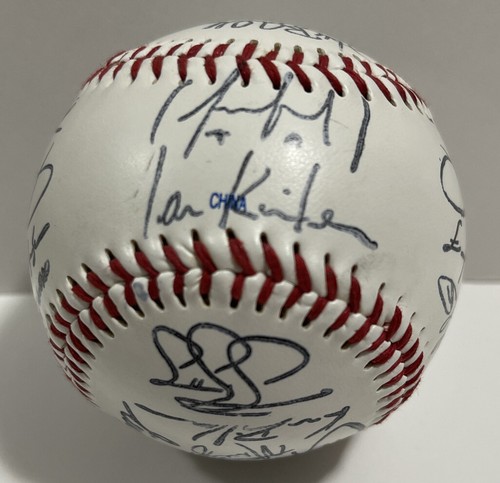 2007 TEXAS RANGERS Team Signed Autograph STAMPED Baseball Sosa Kinsler