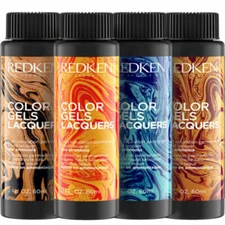 Redken Color Gels LACQUERS Permanent HairColor low ammonia 2oz-Select any Shade