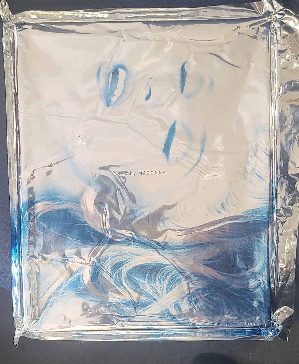 アート・デザイン・音楽 Sex by Madonna SEX by MADONNA Photo Book 1992 SEALED IN ORIGINAL BOX