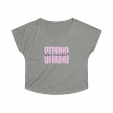 Strong & Beautiful-Women's Tri-Blend Dolman