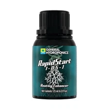 General Hydroponics RapidStart, Plant Food, 1-0.5-1, 125 mL.