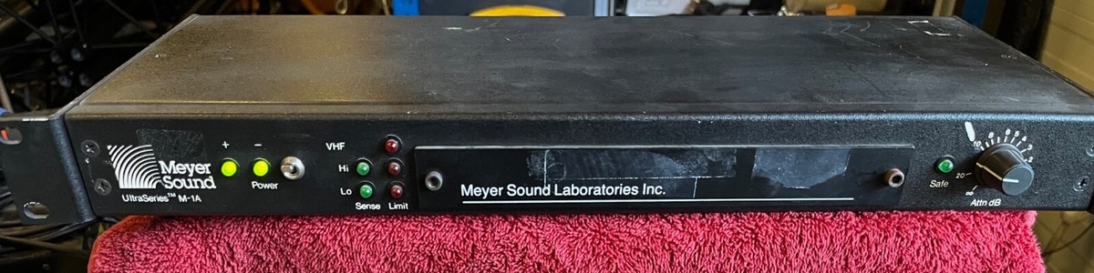 MEYER SOUND メイヤーサウンド シグナルプロセッサー M-1A Meyer Sound M-1A UltraSeries Sound Processor | eBay