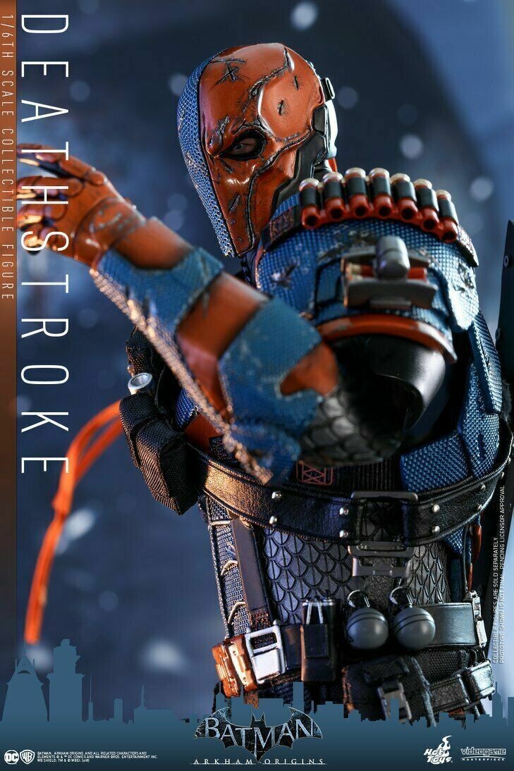 New Hot Toys VGM30 Batman: Arkham Origins 1/6 Deathstroke