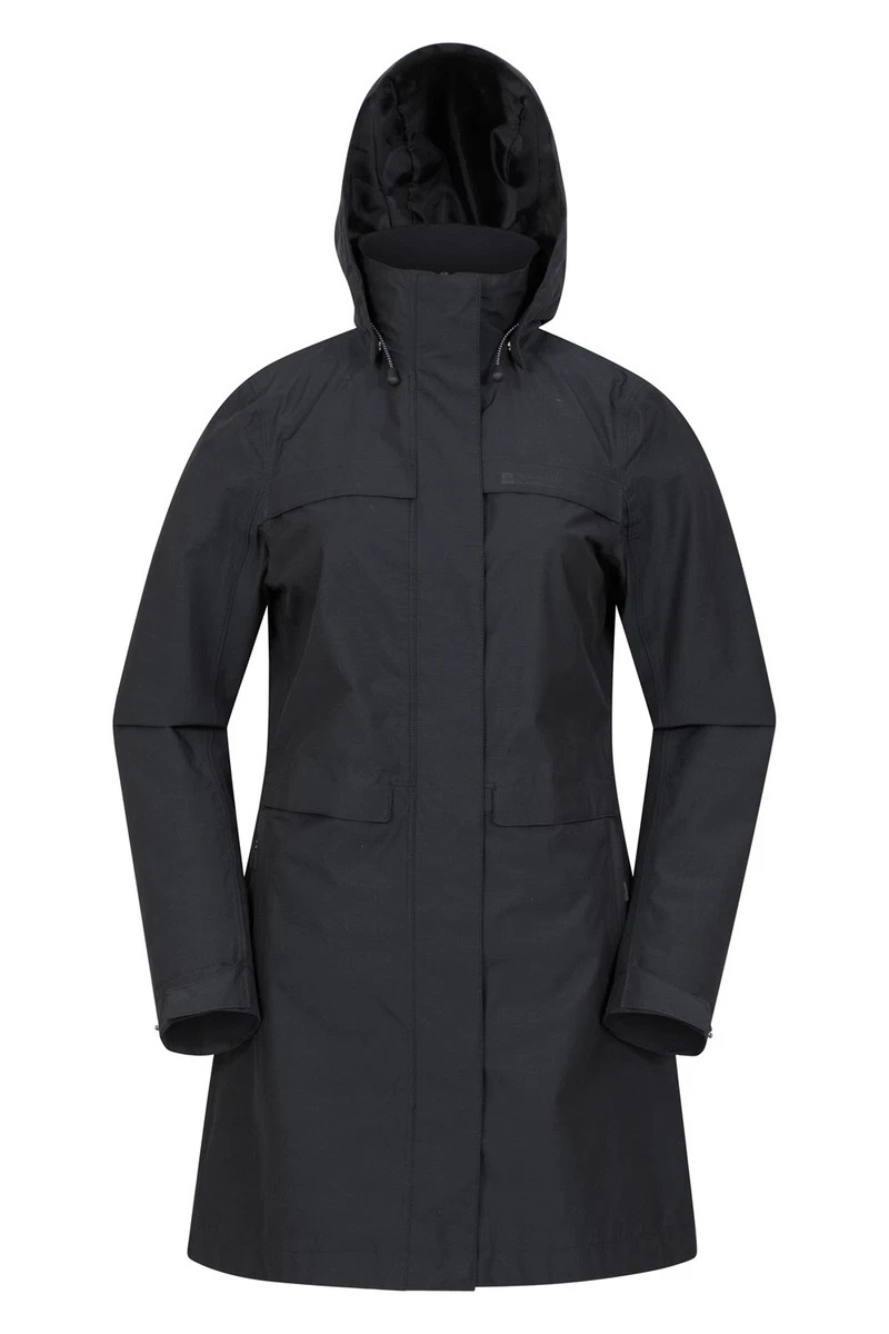 Mountain Warehouse Cloud Burst II Women s Waterproof Jacket Ladies Hooded Coat