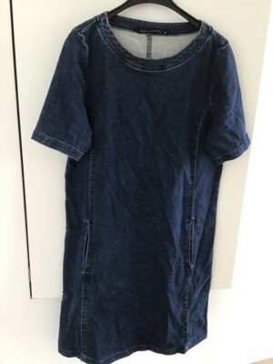 steps jeans kleid 38 stretch stone washed
