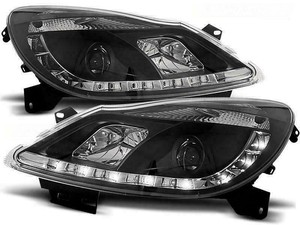 Opel Corsa D Led Scheinwerfer In Schwarz Tüv Setpreis Ebay