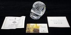 BRAND NEW Waterford Crystal Special Edition Super Bowl Helmet Ravens/Giants XXXV — photo 3