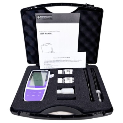 Handheld Nitrate Ion Meter Tester with 0.4-62000ppm NO3 Ion Standard Solution