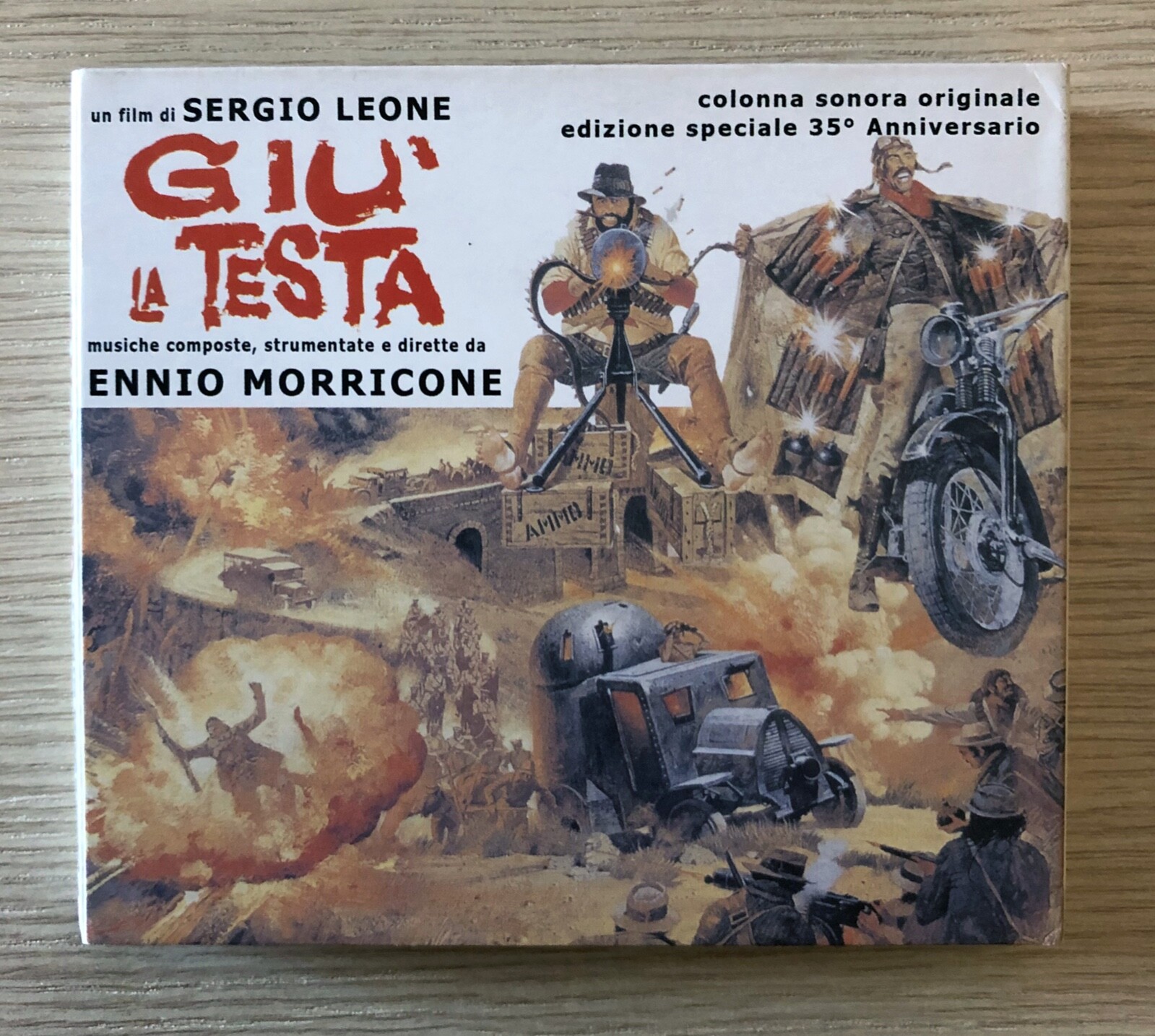 ENNIO MORRICONE - GIÙ LA TESTA SOUNDTRACK 35th LIMITED