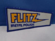 FLITZ METAL POLISH PATCH VINTAGE EMPLOYEE UNIFORM ADVERTISING BADGE