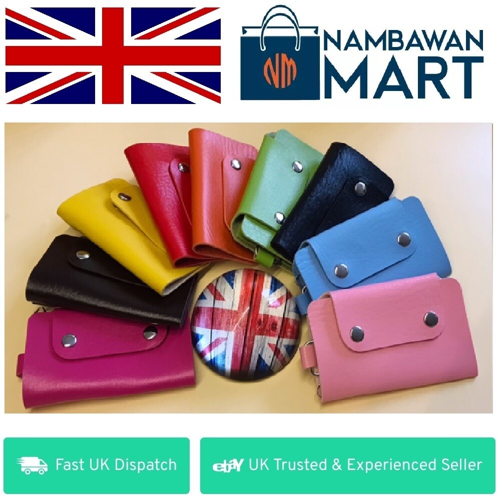 Key Hanger Wallet Purse Bag Case Holder Pouch Keyring Safe Gift - Main Image