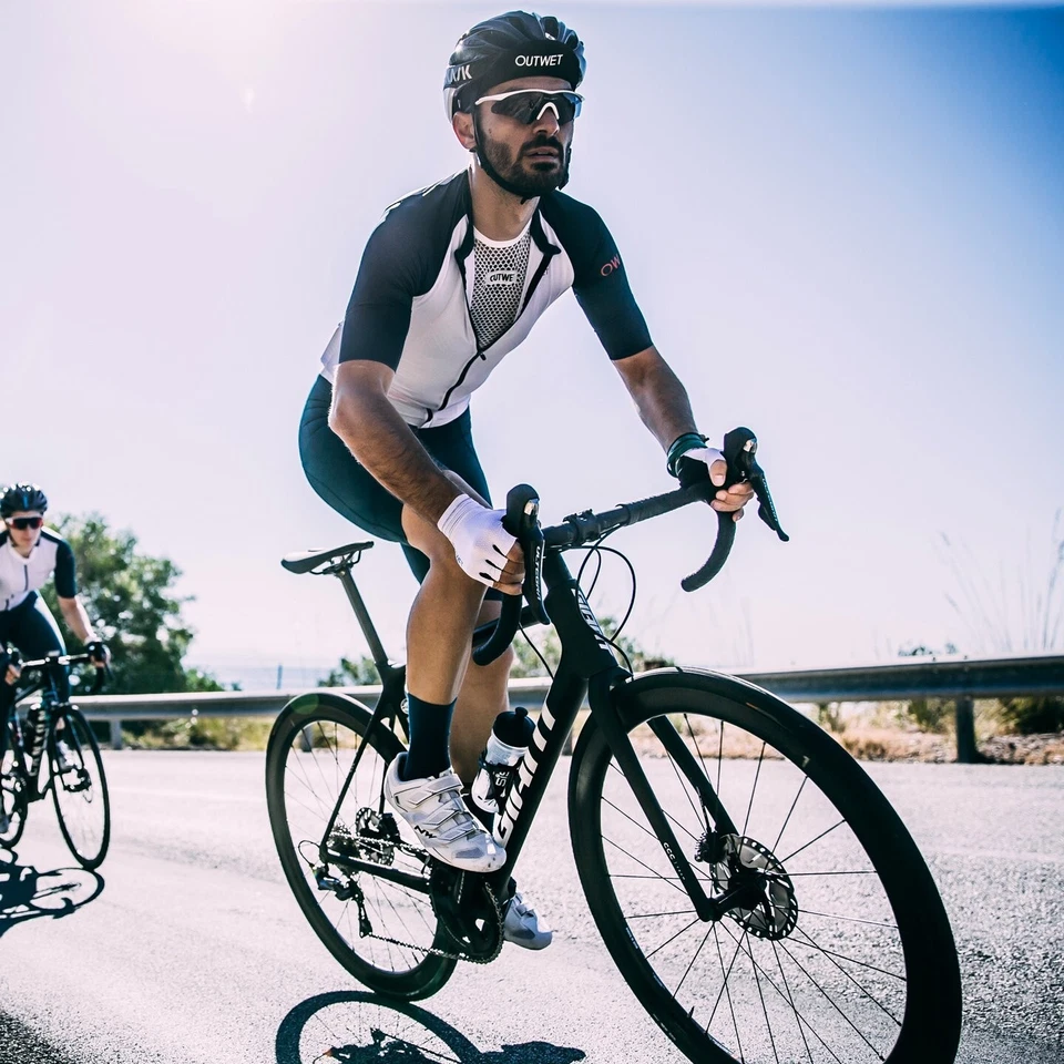 Base TT Sleeveless Cycling BASE LAYER in White by Outwet - Image 3 of 4