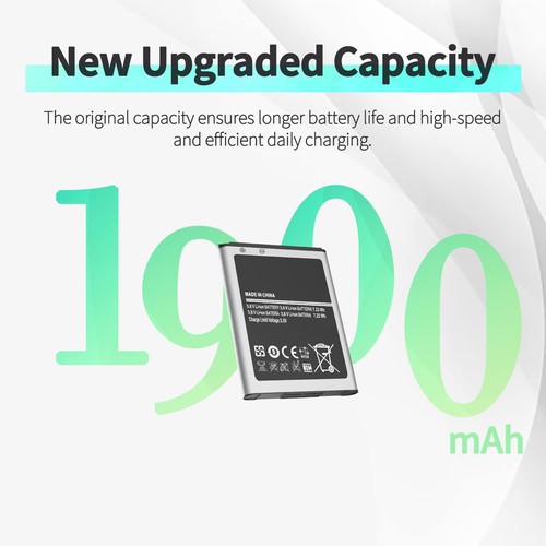 Batteria Pila Per Samsung B500BE GALAXY S4 MINI I9190 I I9195 Qualita' Originale - Foto 4 di 4