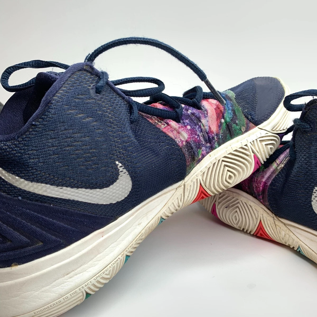Nike Kyrie 5 Galaxy Blue Mens Basketball Shoes AO2918 900 Size 8