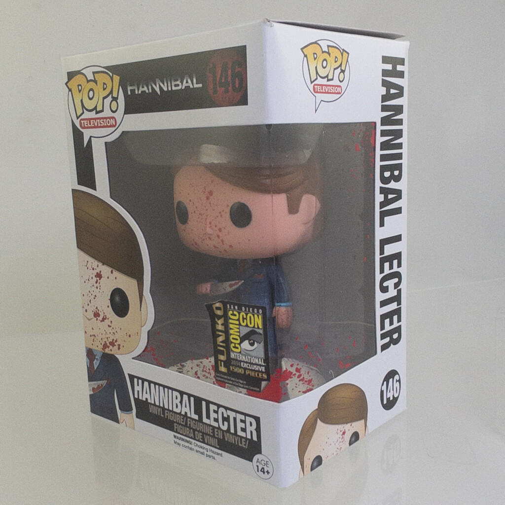 Funko Pop! Figura De Vinilo Hannibal Hannibal Lecter (Sangriento) #146 (Excl) *No Como Nueva*