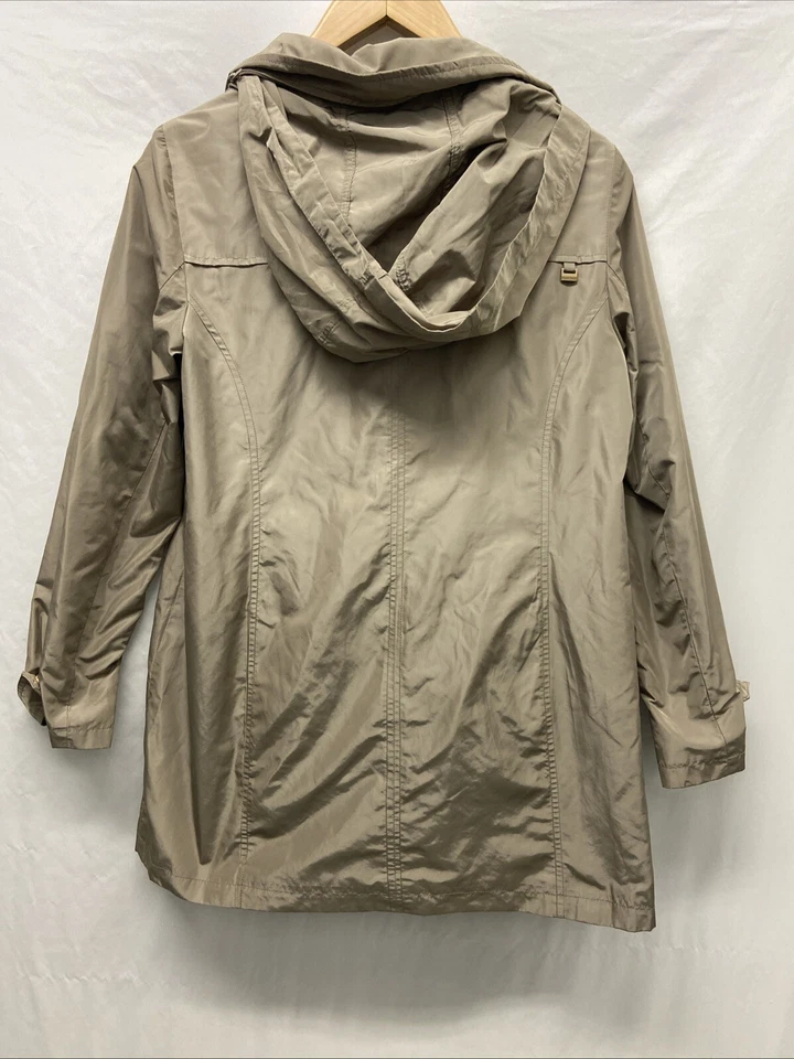 Ellen Tracy Jacket Rain Jacket Petite Small Womans  - Image 3 of 4