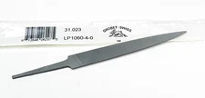 Glardon Vallorbe Barrette Hand File 4" Cut #0 LP1060-4-0 Swiss Precision 31-023