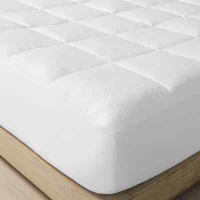 CASALUNA MEMORY LOFT MEMORY FOAM & DOWN ALTERNATIVE MATTRESS PAD ~ KING ~