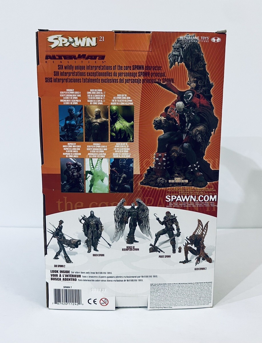 SPAWN 7 On Throne / Spawn Series 21 Alternate Realities