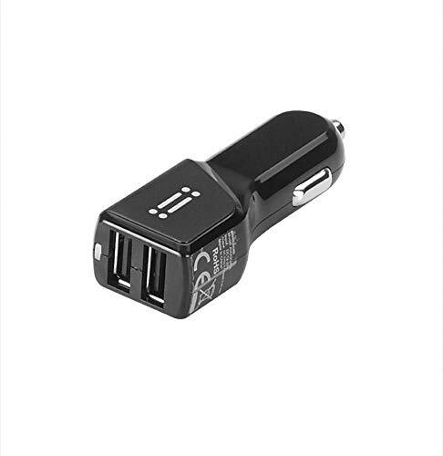 aiino - Caricatore da Auto 2 Porte USB 4.8A, Caricatore da Auto USB, (p3C)