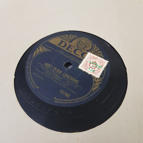 VINTAGE 1930s Vinyl Lot 78 Record DECCA 5 PACK Bing Crosby The Old Daken Bucket - Picture 11 of 12