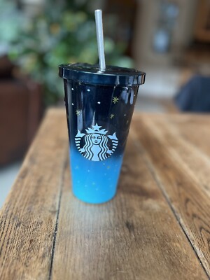 Starbucks Korea 2018 SS Siren Star Cold Cup 473ml 16 Ounce - Rare