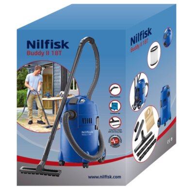 Wet dry waccum Nilfisk buddy Ii 18T