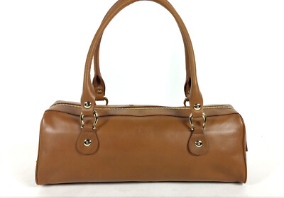 New Vintage Kate Spade Sloan Street Leather Cami Shoulder Bag Satchel Saddle NWT