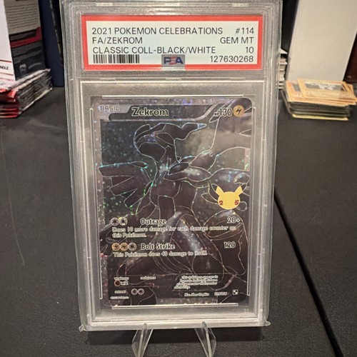 2021 Pokemon SWSH Celebrations Zekrom Classic Collection #114/114 PSA 10