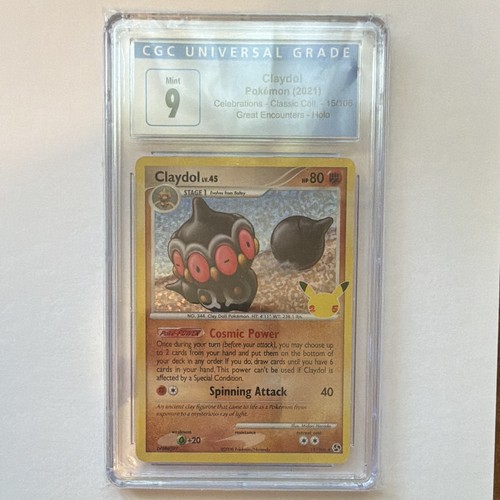 Claydol graded CGC 9 for sale on eBay