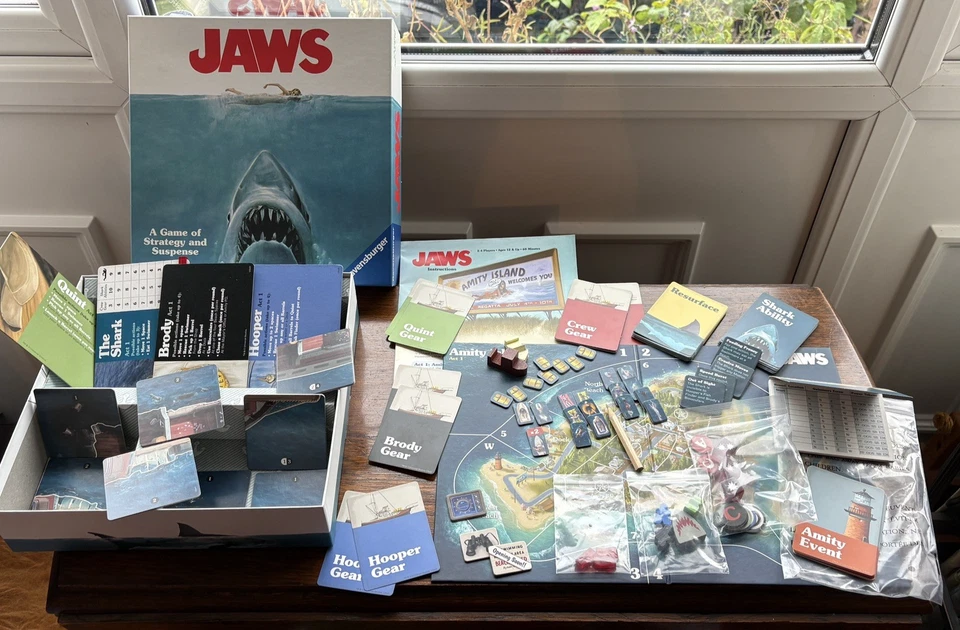 Vintage Spears Jaws Board Game by Ravensburger (2019) – Strategy Suspense Game - Image 4 of 4