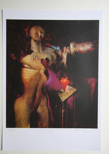 DAVE MCKEAN LTD S&N NARCOLEPSY PRINT: UNEXPECTED WANT