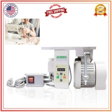 750W 1HP Industrial Sewing Machine Servo Motor 110V 200-6000 RPM Adjustable