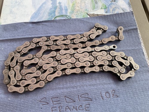 Vintage Road Touring Racing Bike Made In France SEDIS Chain 108 Link - Picture 13 of 14