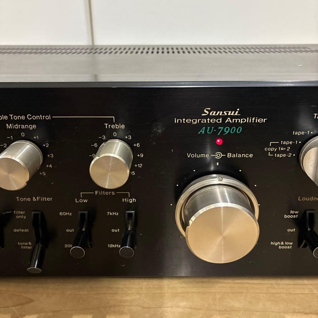 Sansui AU-7900 High-End Integrated Amplifier rare working example