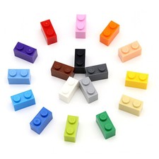 For Lego Parts 3004 100pcs Brick 1x2 Choose Color