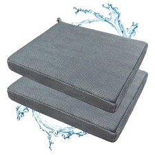 2 PCS Bath Seat Cushions Quick Drying 4D Air Fiber Portable Shower Bathtub