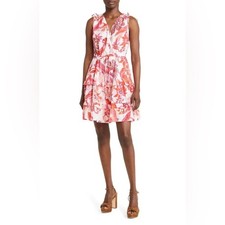 Banjanan Becca Sleeveless Tiered Organic Cotton Voile Dress M