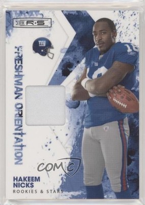 2009 Donruss Rookies & Stars Prime 46/50 Hakeem Nicks #21 RC 0v0