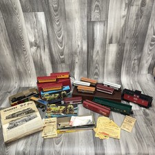 Vintage Athearn Varney Roundhouse Kadee HO Train Cars Kits Decals Mixed Lot USA