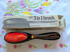 New Vintage Swank 3 In 1 Brush Lint Clothes Shoe Horn West Germany Mid Century