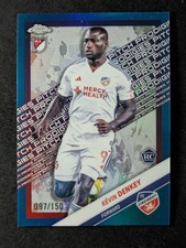 2025 Topps Chrome MLS KEVIN DENKEY 97/150 Pitch Prodigies RC Blue Refractor #193
