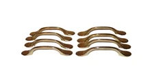 Vintage Gold Color  CLASSIC Metal Drawer Door Handles Pulls Set of 8