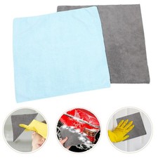  2 pièces serviette de voiture serviette de lavage souple chiffon de nettoyage