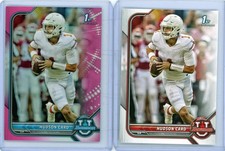 * HUDSON CARD * 2022 BOWMAN CHROME 1ST PINK REFRACTOR HOLO RC + BASE # 46