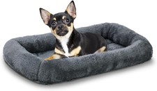 Bolster Dog Bed Extra Small Dogs 16''x12'' Soft Warm Foam Pet Sofa Bed Machine