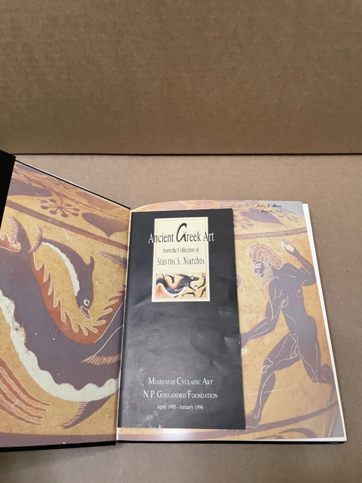 STAVROS NIARCHOS ANCIENT GREEK ART COLLECTION BOOK HC/DJ 1995 - Image 4 of 4