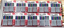 10 Packs Sharpie Fine & Ultra Fine Permanent Marker  10 Count Ea. New Sealed!
